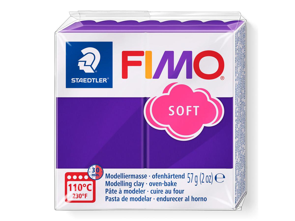 FIMO SOFT MODELLIERMASSE 57 GRAMM PFLAUME 1