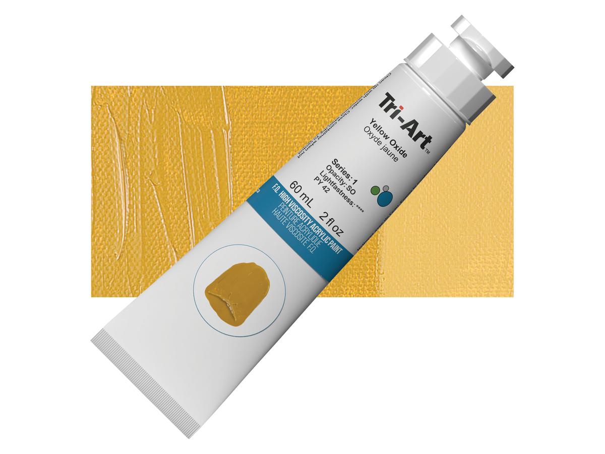 TRI-ART ACRYLFARBE 60ML S1 OXIDGELB 1