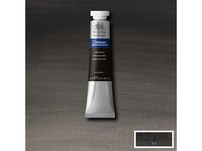 WINSOR & NEWTON COTMAN AQUARELL 21ML 337 LAMPENSCHWARZ 1