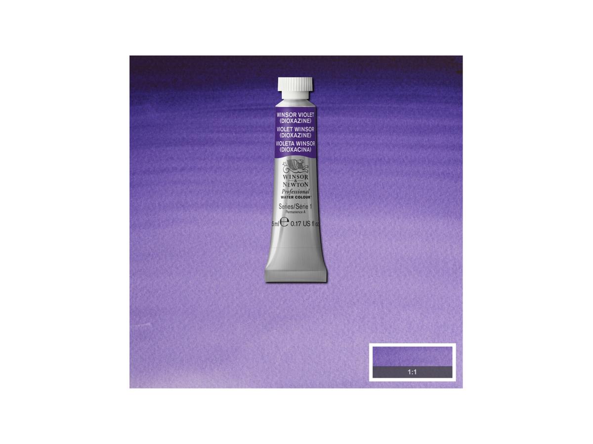 WINSOR & NEWTON AQUARELLFARBE 5ML 733 WINSORVIOLETT 1