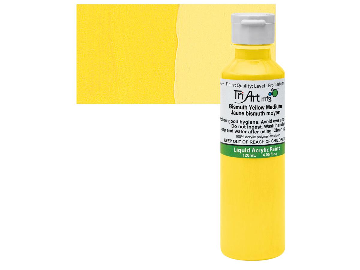 TRI-ART LIQUID 120ML 902 S9 BISMUTH YELLOW MEDIUM 1