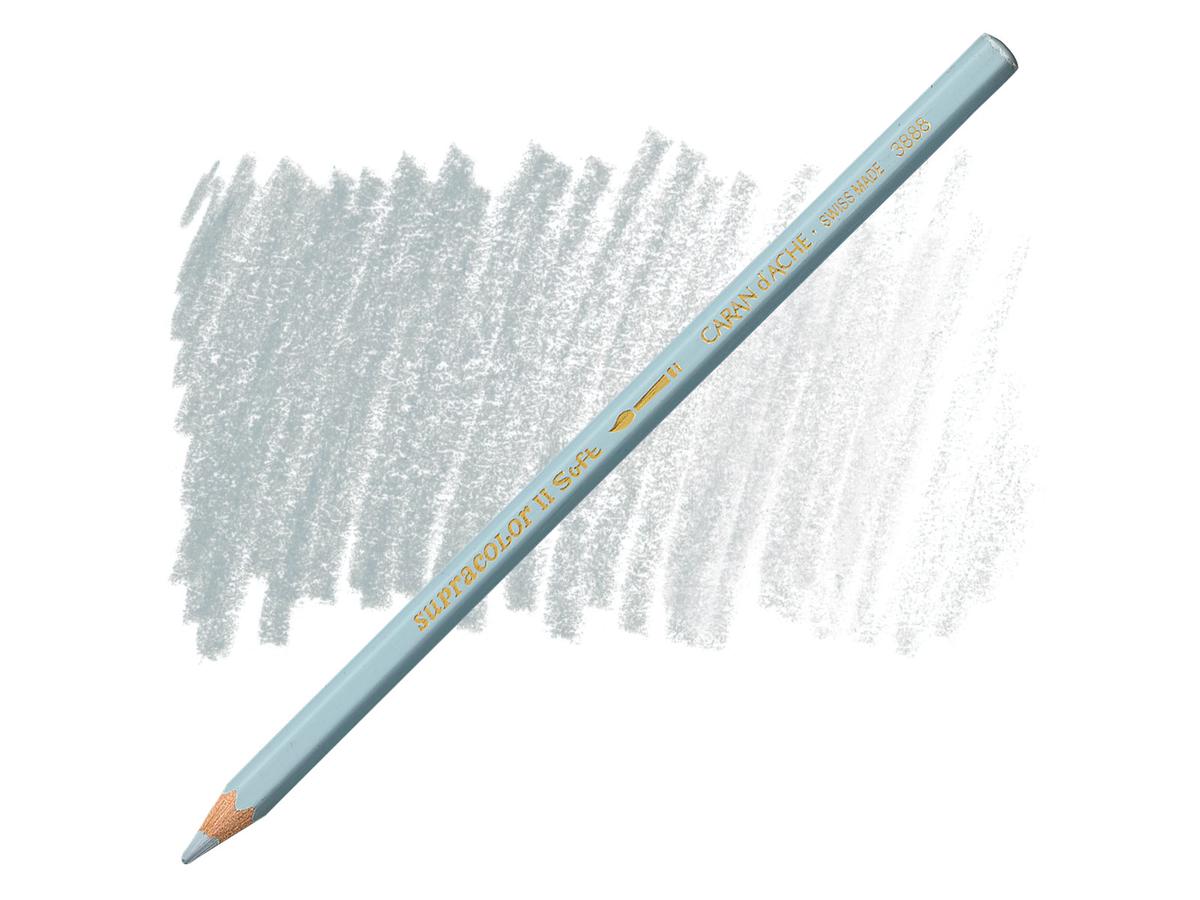 CARAN D'ACHE SUPRACOLOR 004 AQUARELLSTIFT STAHLGRAU 1