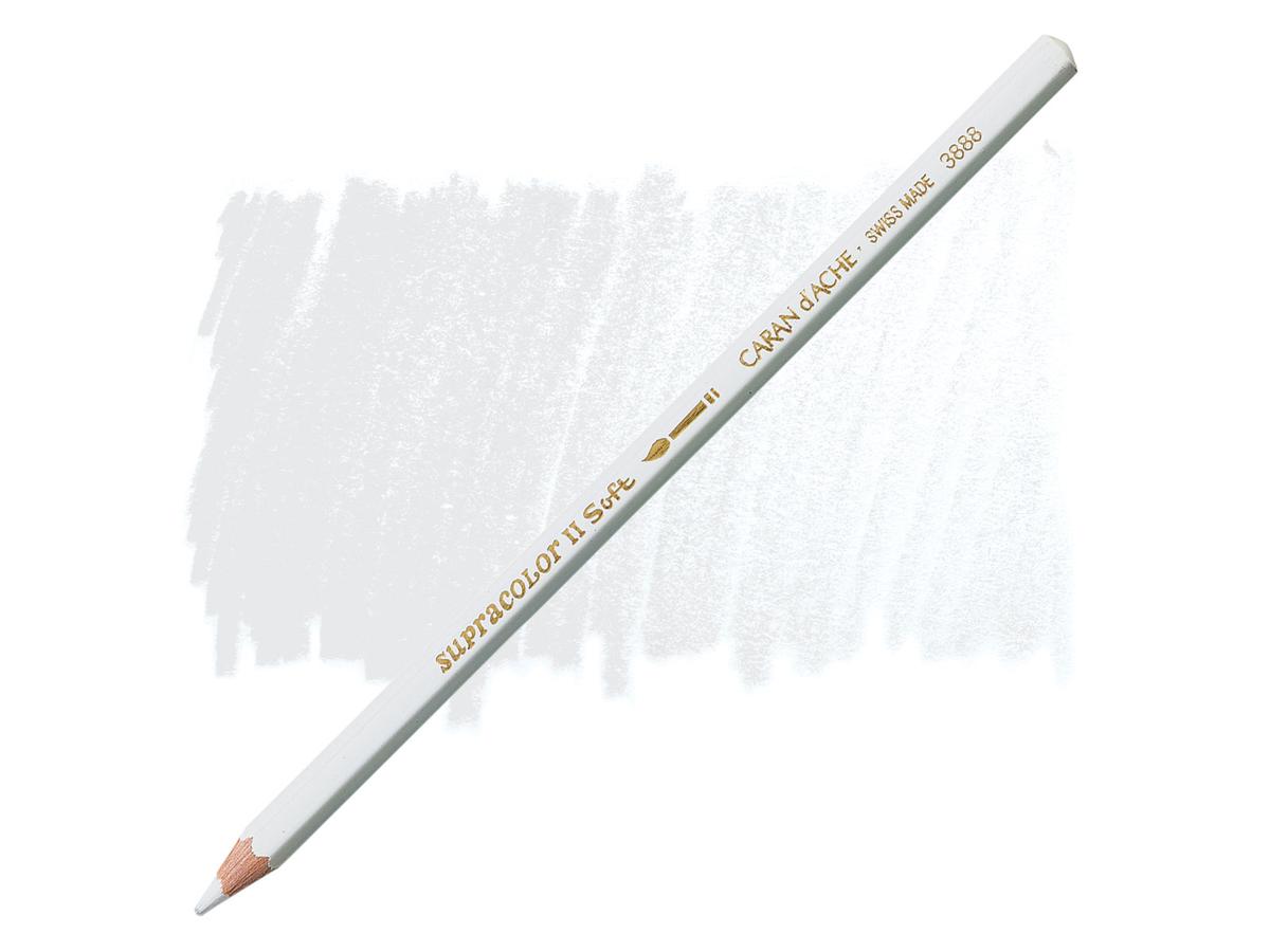CARAN D'ACHE SUPRACOLOR 001 AQUARELLSTIFT WEISS 1