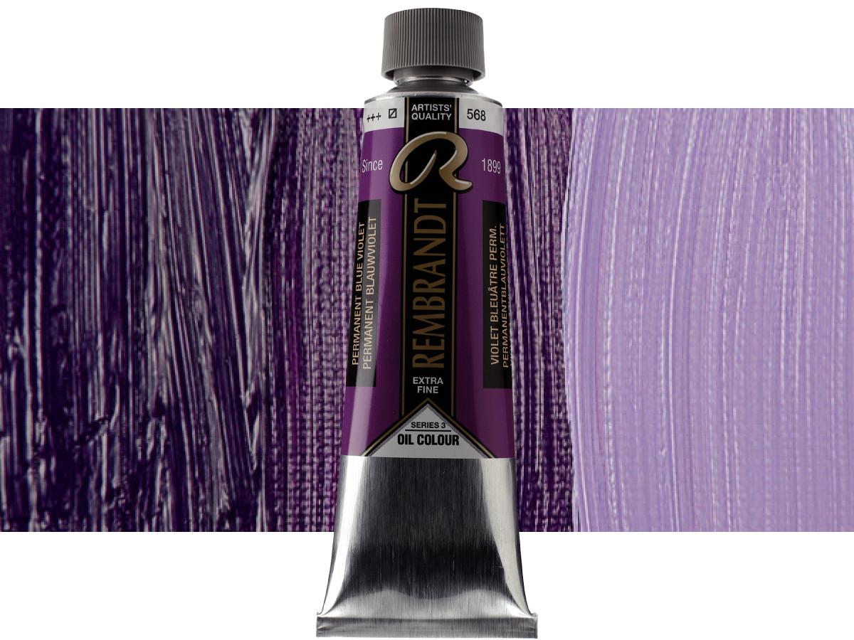 TALENS REMBRANDT ÖLFARBE 150ML PERMANENTBLAUVIOLETT 568 1