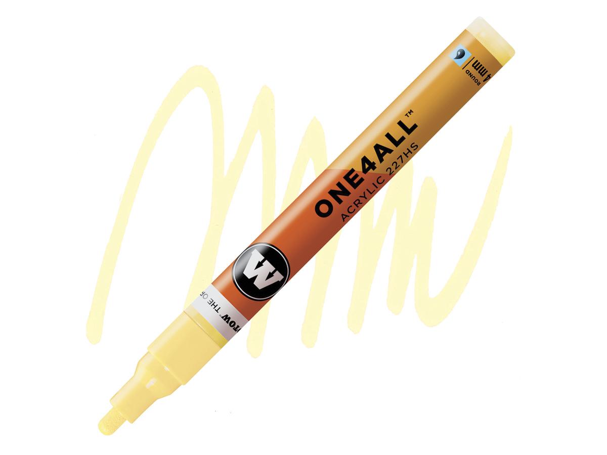 MOLOTOW ONE4ALL MARKER 227HS 115 4MM VANILLA PASTEL 1