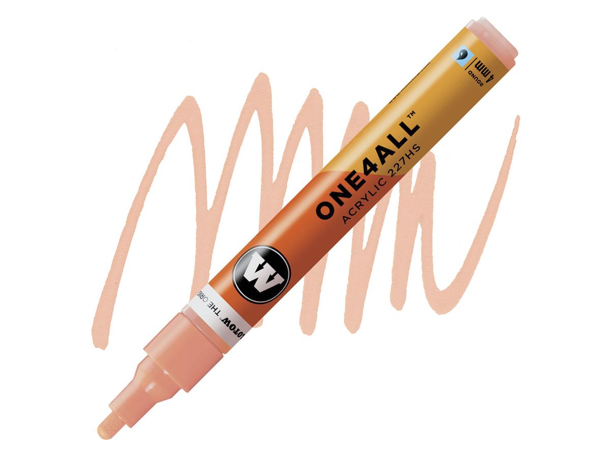 MOLOTOW ONE4ALL MARKER 227HS 117 4MM PEACH PASTEL 1