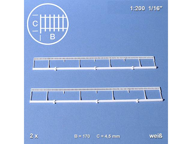 1:200 BRÜSTUNGENSGELÄNDER (2 STÜCK) 1