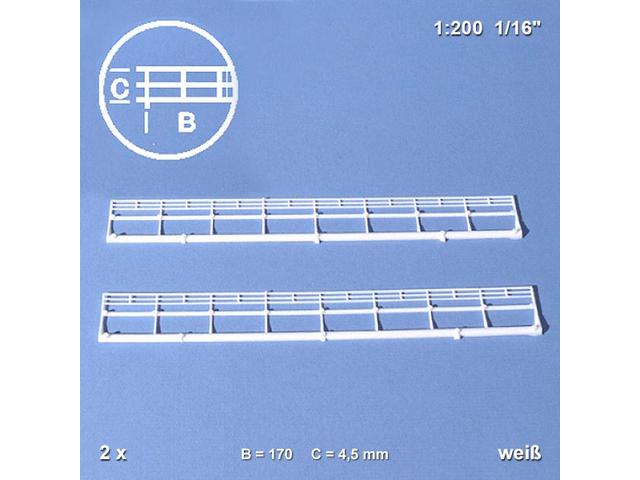 1:200 BRÜSTUNGENSGELÄNDER (2 STÜCK) 1