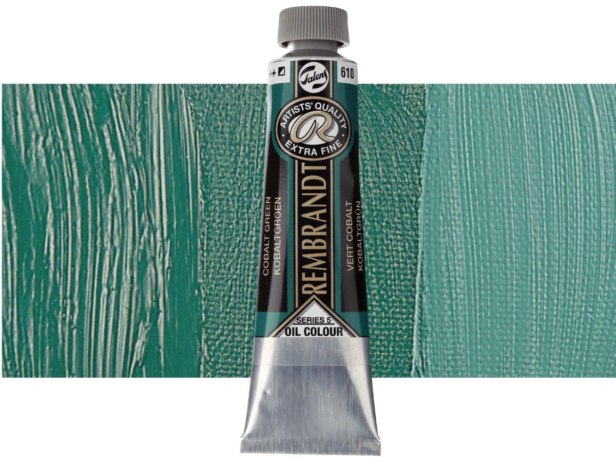 TALENS REMBRANDT ÖLFARBE 40ML KOBALTGRÜN 610 1
