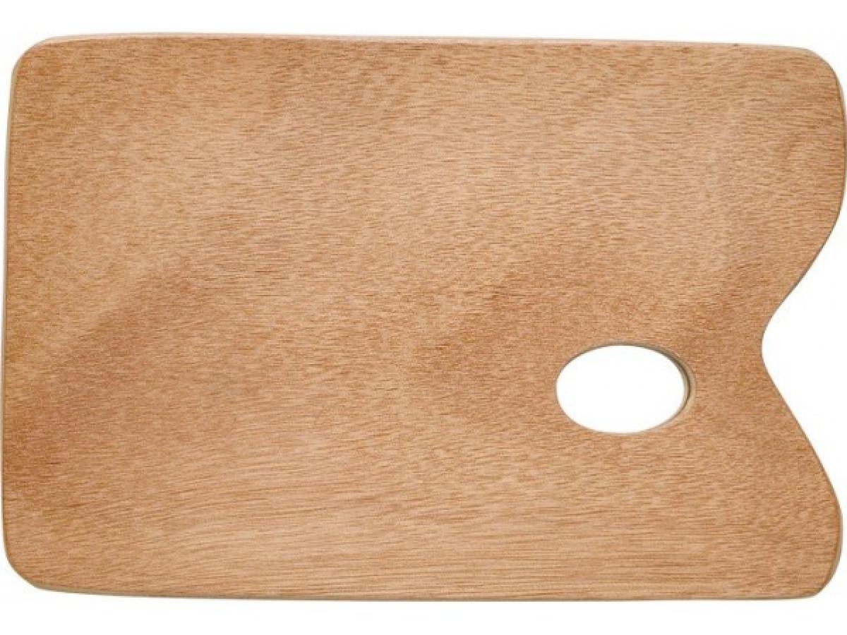 HOLZ PALETTE VIERECKIG 20X30CM 1
