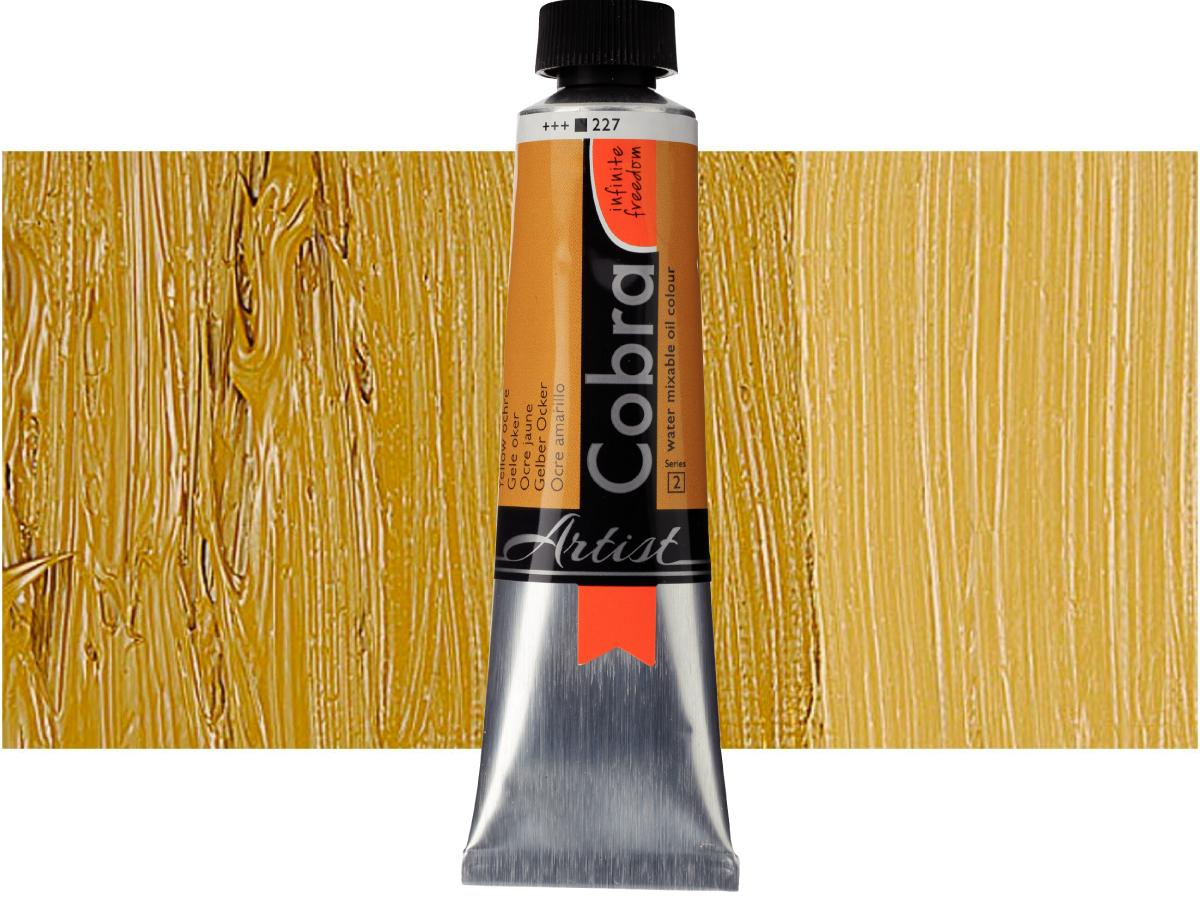 COBRA ARTIST WASSERVERMALBARE ÖLFARBE 40ML 227 GELBER OCKER 1