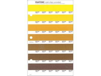 PANTONE PMS SOLID CHIPS ERSATZSEITE 10U 1