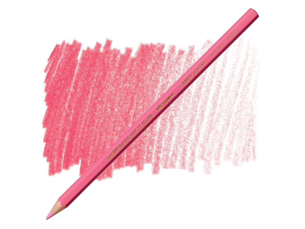 CARAN D'ACHE SUPRACOLOR 081 AQUARELLSTIFT ROSAROT 1