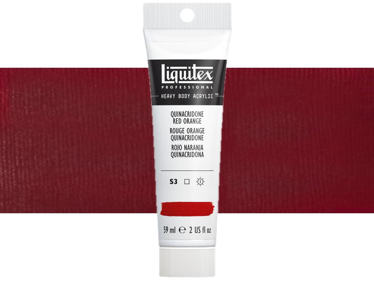 LIQUITEX HEAVY BODY  59ML 109  QUINACRIDONE ROTORANGE 1