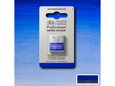 WINSOR & NEWTON AQUARELLFARBE 1/2NÄPF 263 FRANZÃSISCH ULTRAM 1