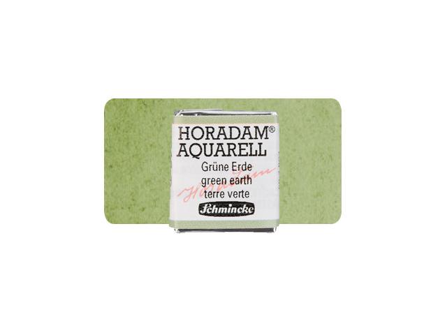 SCHMINCKE HORADAM AQUARELL 1/2 NAPF S1 516 GRÜNE ERDE 1