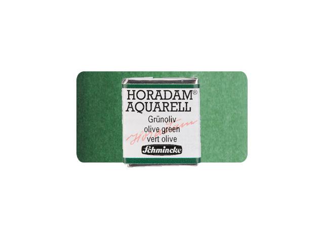 SCHMINCKE HORADAM AQUARELL 1/2 NAPS S1 515 GRÜNOLIV 1