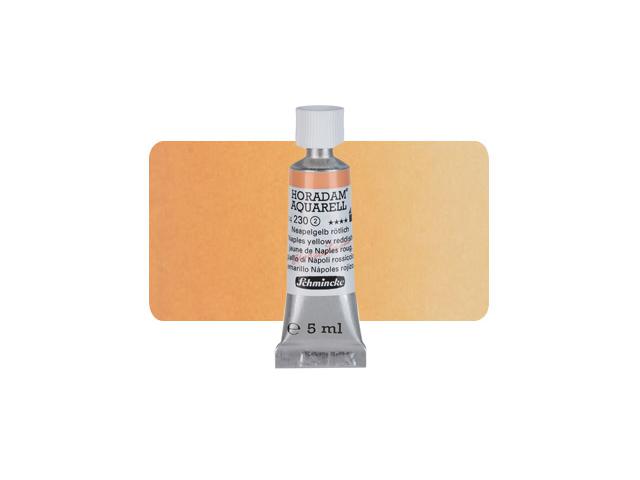 SCHMINCKE HORADAM AQUAREL TUBE 5ML S2 230 NEAPELGELB RÃTLICH 1