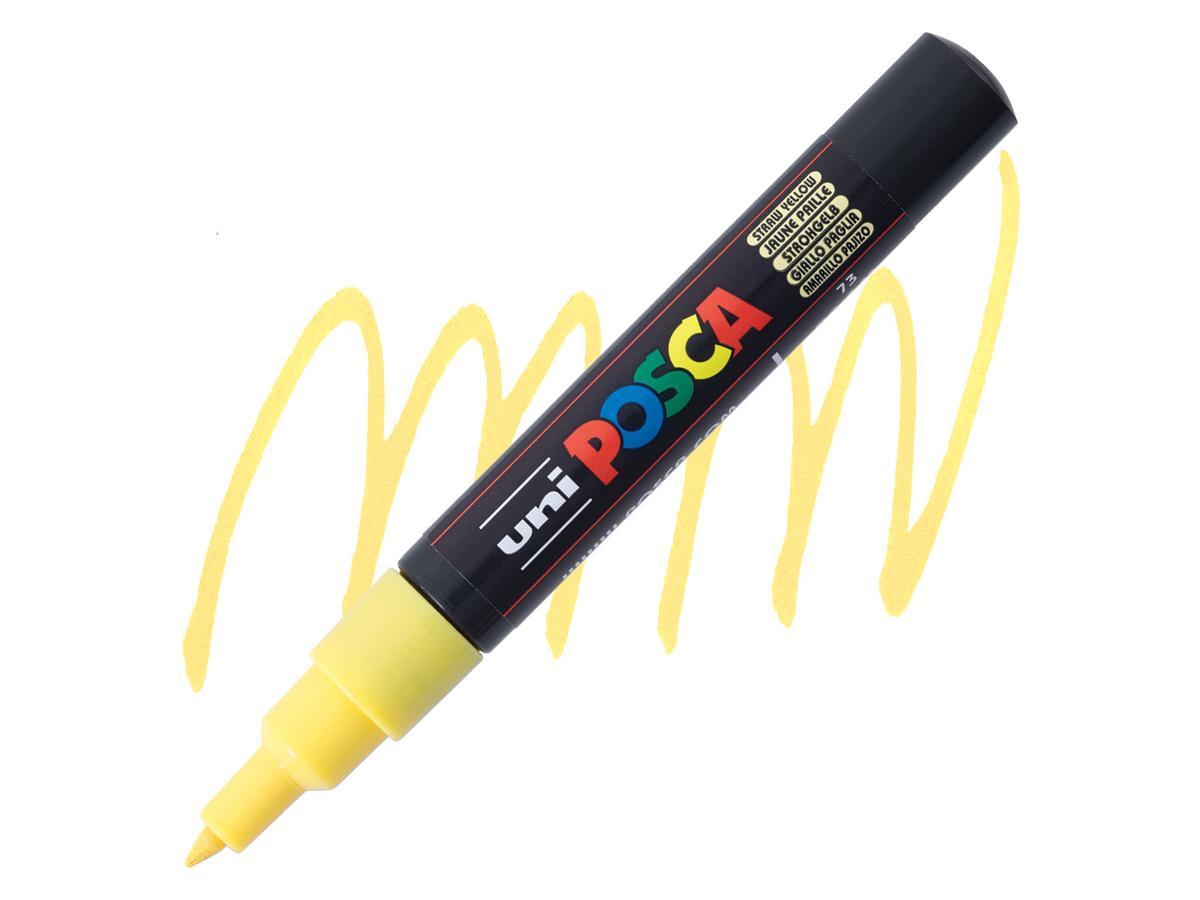 UNI POSCA PC1MCJP STROHGELB EXTRA FEIN 1