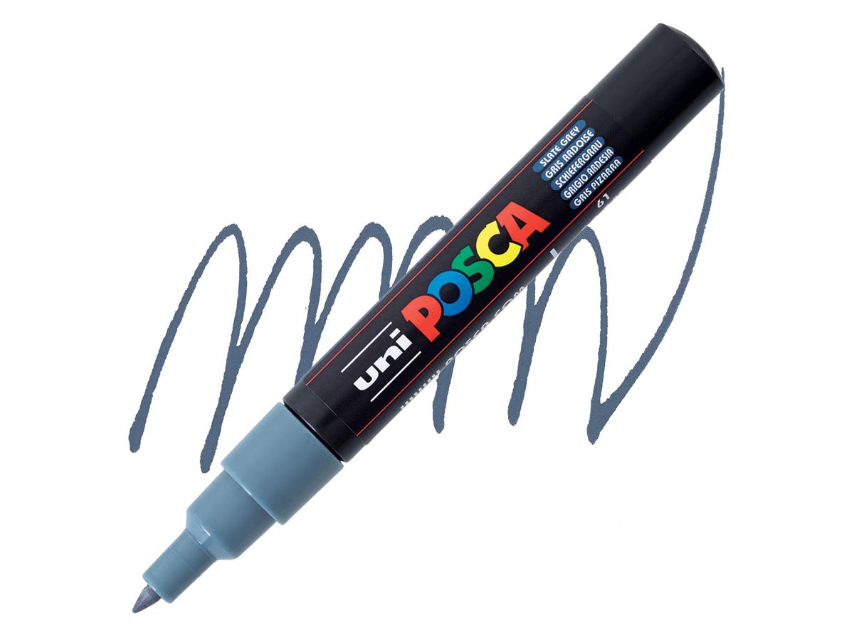 UNI POSCA PC1MCGA SCHIEFERGRAU EXTRA FEIN 1