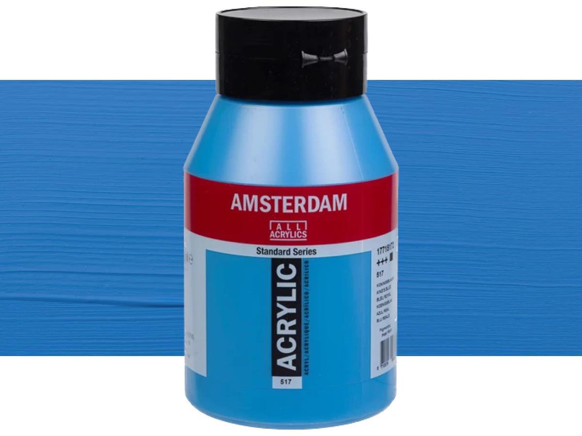 TALENS AMSTERDAM STANDARD ACRYL 1LTR 517 KÖNIGSBLAU 1