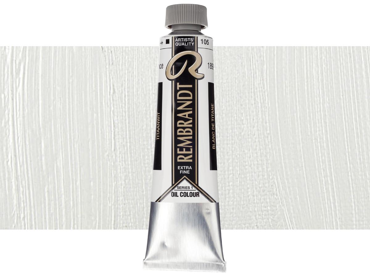 TALENS REMBRANDT ÖLFARBE 40ML TITANWEISS 105 1