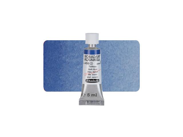 SCHMINCKE HORADAM AQUARELL TUBE 5ML S3 498 TIEFBLAU 1
