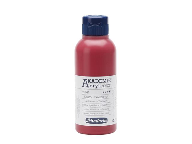 SCHMINCKE AKADEMIE ACRYL COLOR 250ML S1 341 KADMIUMROTTON TIEF 1