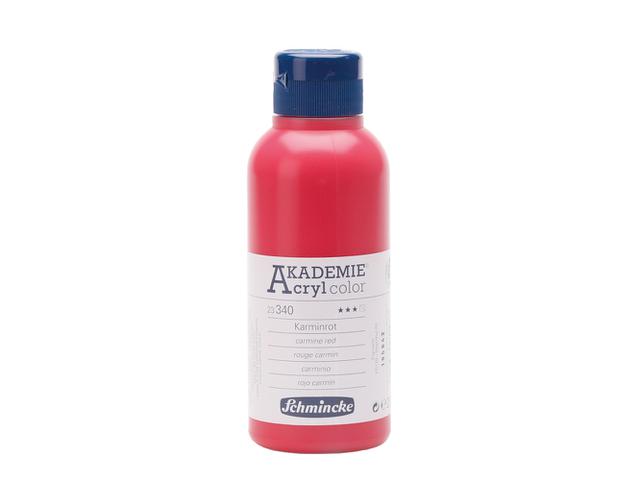 SCHMINCKE AKADEMIE ACRYL COLOR 250ML S1 340 KARMINROT 1
