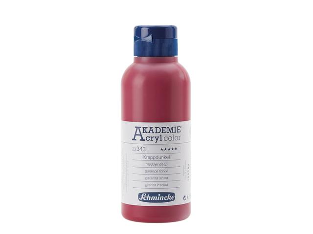SCHMINCKE AKADEMIE ACRYL COLOR 250ML S1 343 KRAPPDUNKEL 1