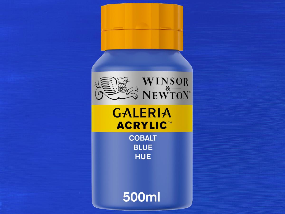 WINSOR & NEWTON GALERIA 500ML 179 KOBALTBLAU FARBTON 1