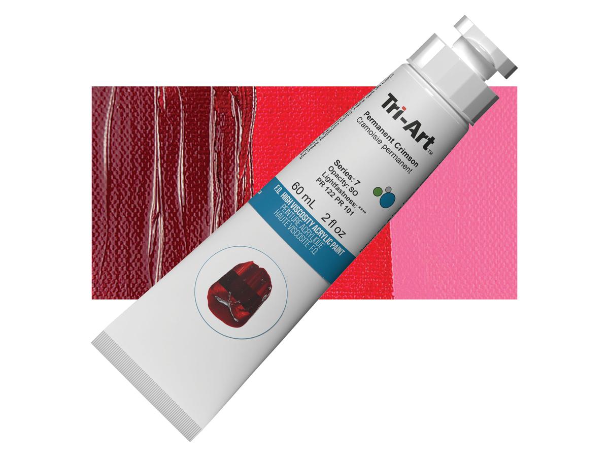 TRI-ART ACRYLFARBE 60ML S7 PERMANENT ALIZARIN KARMESIN 1