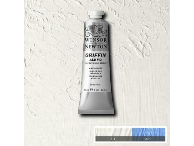 WINSOR & NEWTON GRIFFIN ALKYD 37ML S1 415 MIXING WHITE 1