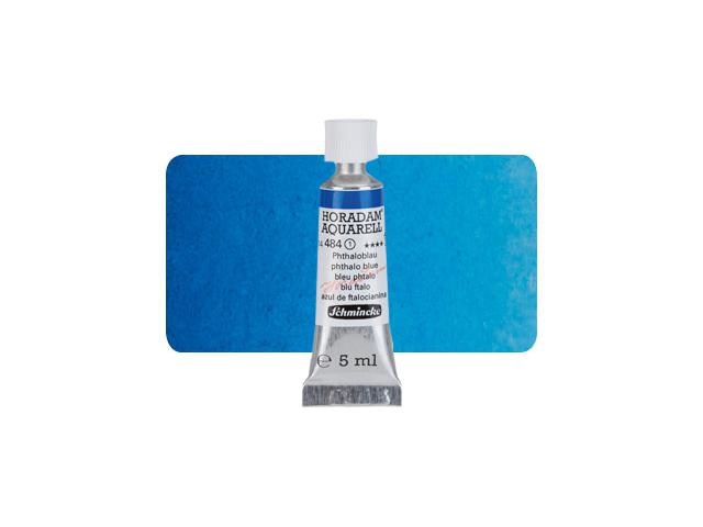 SCHMINCKE HORADAM AQUARELL TUBE 5ML S1 484 PHTHALOBLAU 1
