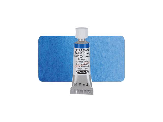 SCHMINCKE HORADAM AQUARELL TUBE 5ML S1 480 BERGBLAU 1