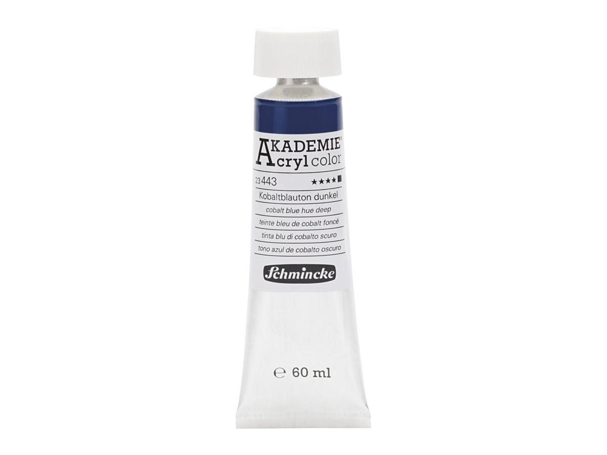 SCHMINCKE AKADEMIE ACRYL COLOR 60ML S1 443 KOBALTBLAUTON DUNKEL 1