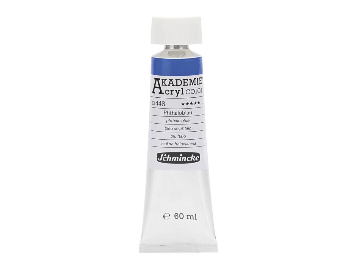 SCHMINCKE AKADEMIE ACRYL COLOR 60ML S1 448 PHTHALOBLAU 1