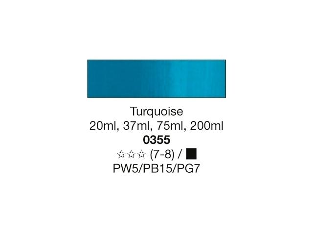 LUKAS STUDIO ÖLFARBE 200 ML 355 TÜRKIS 1