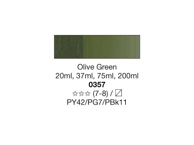 LUKAS STUDIO ÖLFARBE 200 ML 357 OLIVGRÜN 1