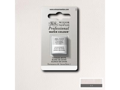 WINSOR & NEWTON AQUARELLFARBE 1/2 NÄPF 150 CHINESISCH WEISS 1