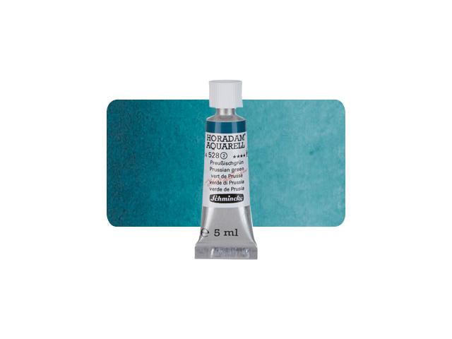 SCHMINCKE HORADAM AQUARELL TUBE 5ML S2 528 PREUSSISCHGRÜN 1