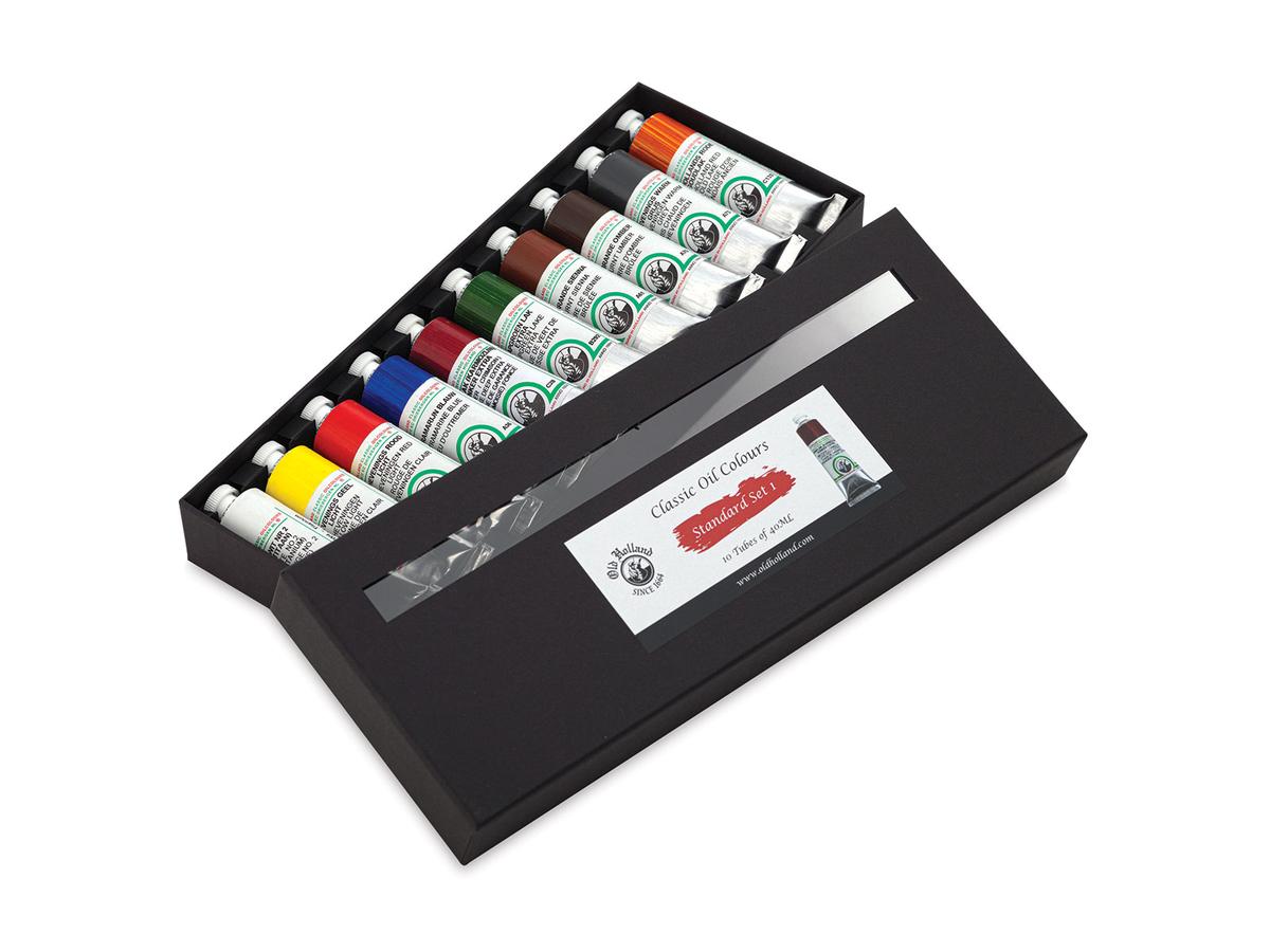 OLD HOLLAND ÖLFARBENSET 10X40ML KLASSIK 1
