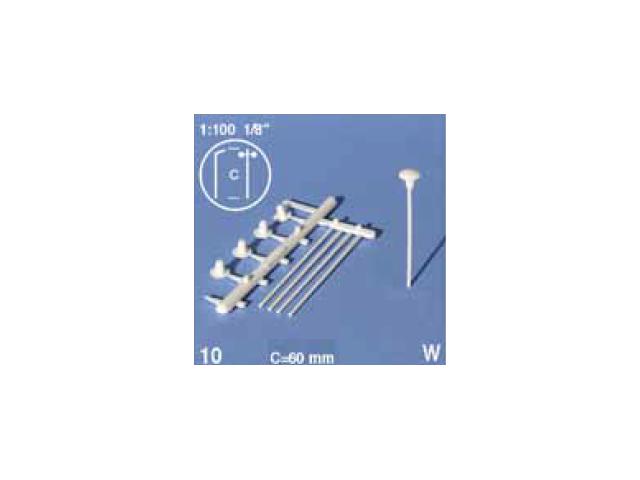 1:100 LATERNEN 60MM HOCH (10 STÜCK) 1