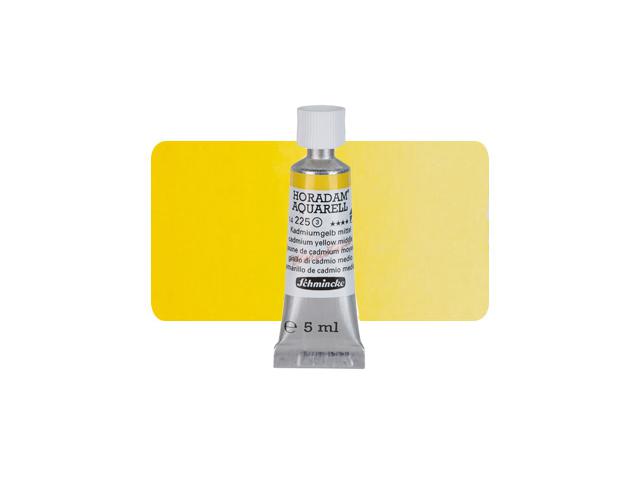 SCHMINCKE HORADAM AQUAREL TUBE 5ML S3 225 KADMIUMGELB MITTEL 1