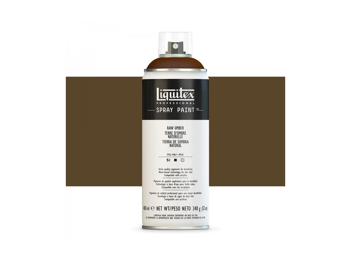 LIQUITEX SPRAY PAINT 400ML RAW UMBER 1