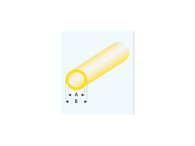 PROFIL ROHR GLASKLAR GELB  (A=)2,0X3,0MM 33CM 424-53/3 1