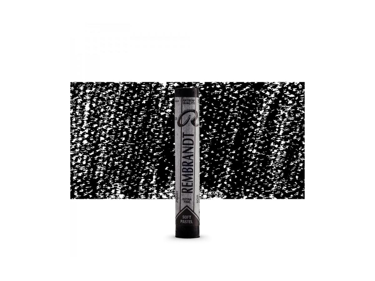 TALENS REMBRANDT SOFTPASTEL EINZEL SCHWARZ 700.5 1