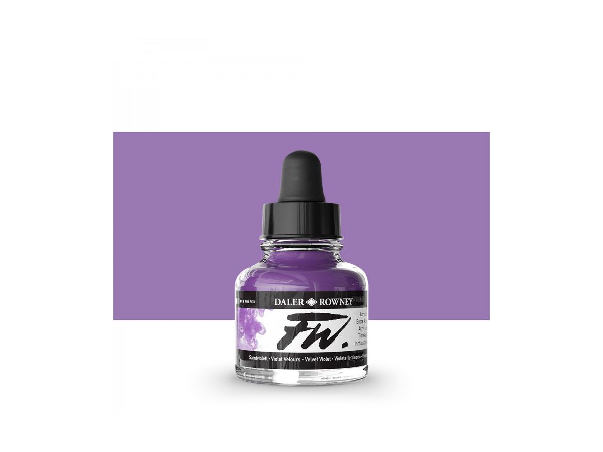 FW ACRYLTUSCHE SAMT VIOLETT 454 1