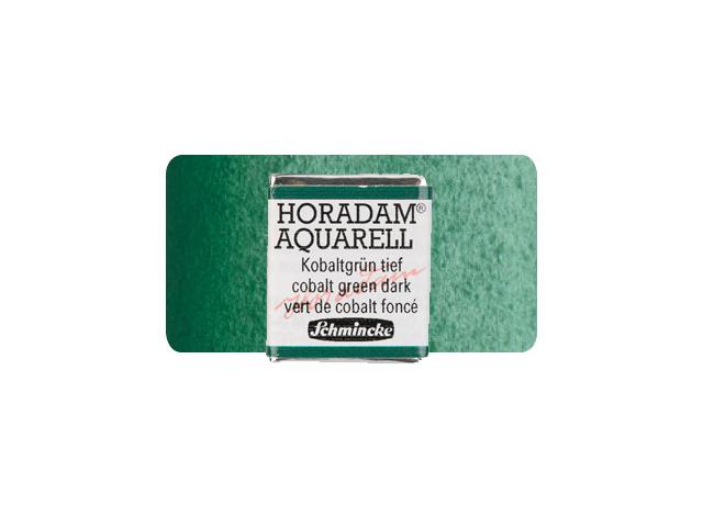 SCHMINCKE HORADAM AQUARELL 1/2 NAPF S4 533 KOBALTGRUN TIEF 1