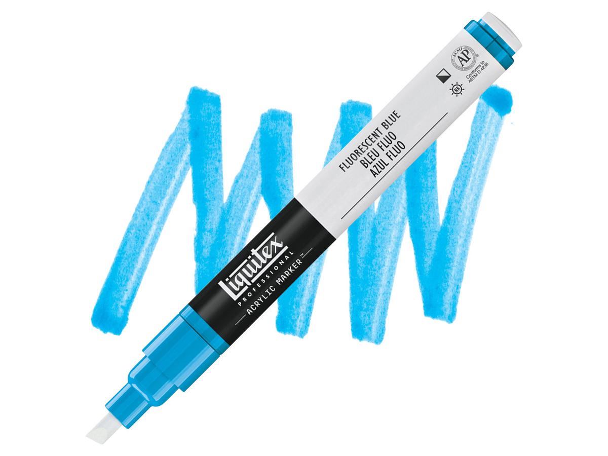 LIQUITEX ACRYL MARKER 0984 2MM FLUORESCENT BLUE 1
